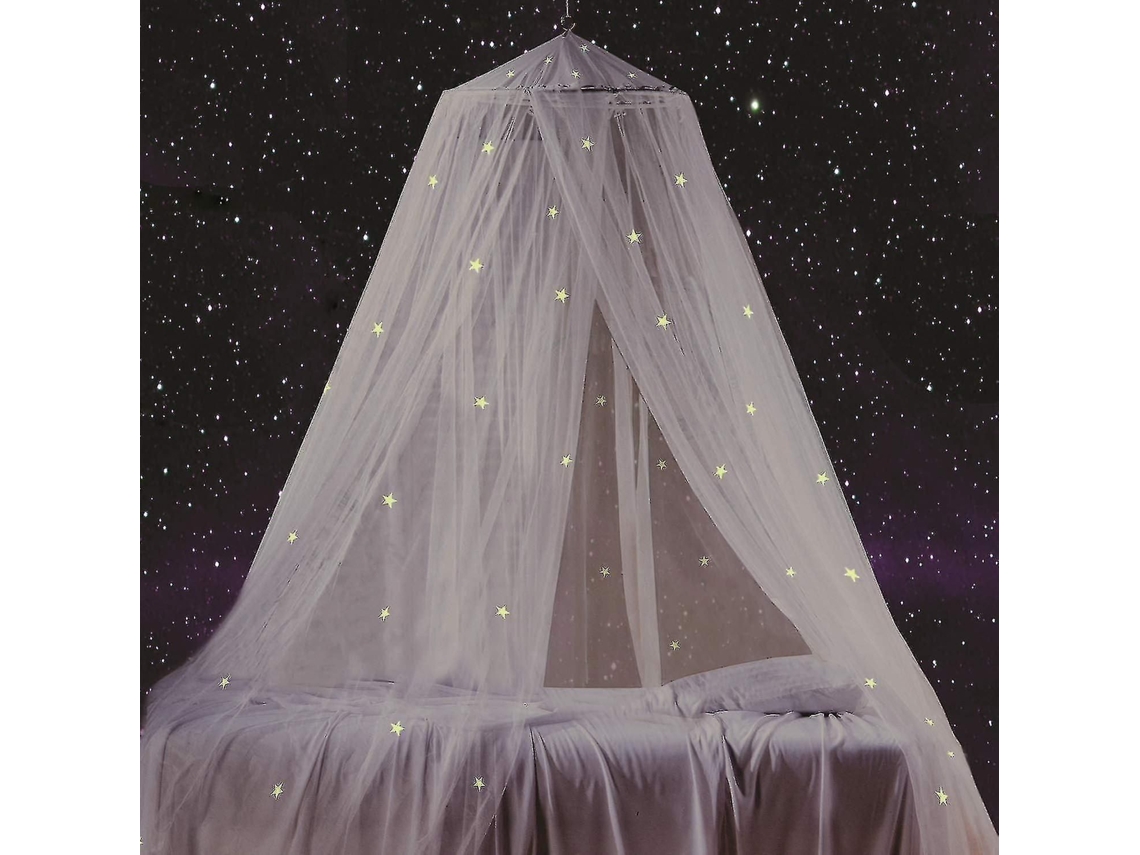 Dossel de Cama com Estrelas Fluorescentes | S/MARCA