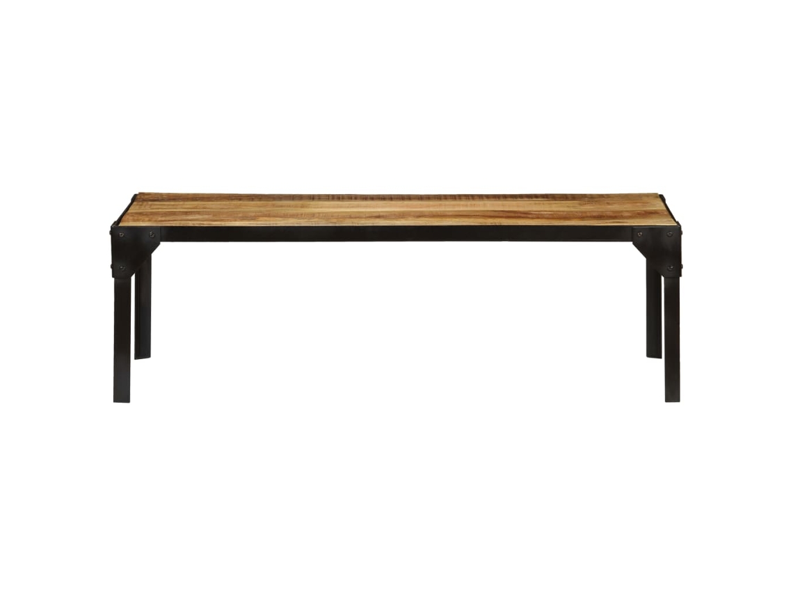 Mesa de Centro MAISON EXCLUSIVE em Madeira de Mangueira e Aço (110 cm)