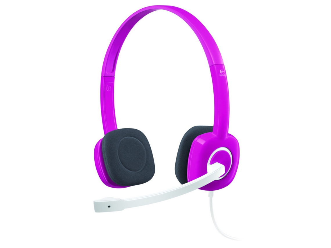 Fones De Ouvido Estéreo Logitech H150 Com Microfone E Faixa De Cabeça Ajustávelvayotoy