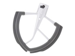 Espátula De Silicone Para Batedeira Com Borda Flexível Para Raspar Completamente A Tigela.