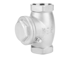 Válvula De Retenção De Aço Inox Laxiscreed Dn40 Para Água, Óleo E Gás, Resistente Até 200 Psi