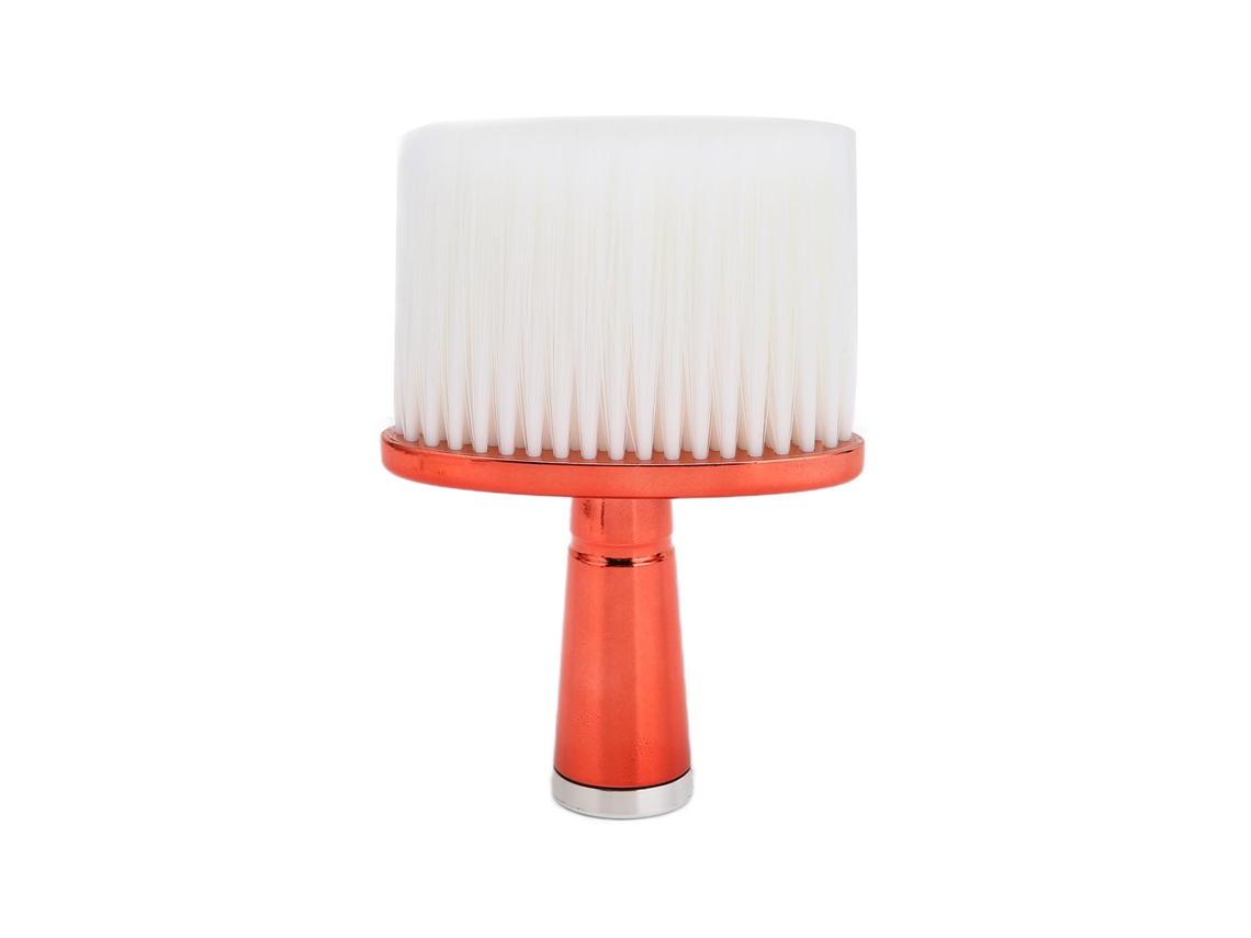 Pincel De Remoção De Poeira Para Pescoço E Rosto Na Barbearia E Cabeleireiro (vermelho)