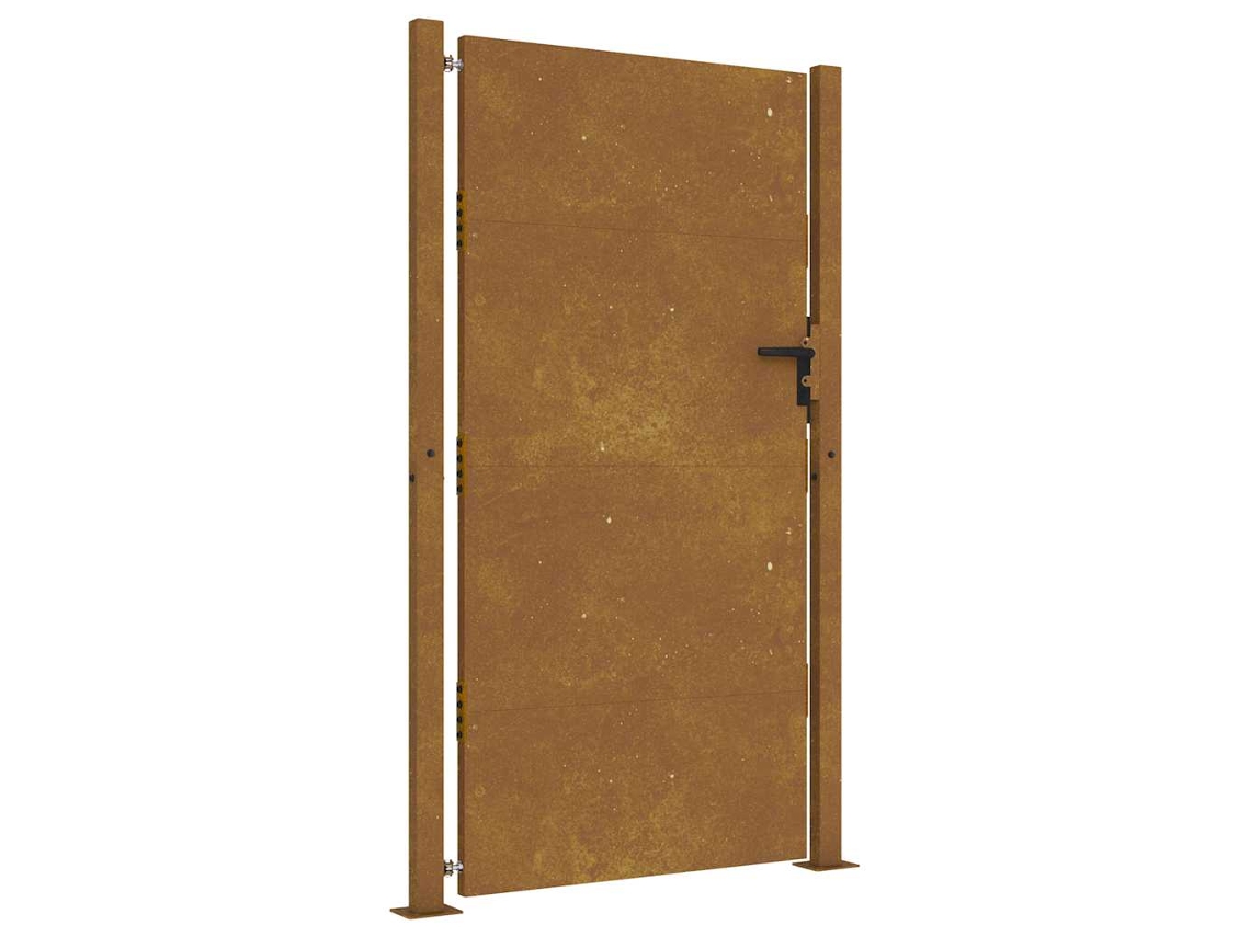 Portão de Jardim 100x200 Cm Aço Corten MAISON EXCLUSIVE