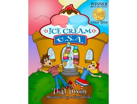 Livro Ice Cream Usa De Thal Dixon (inglês)