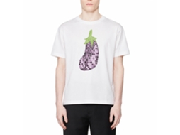 Camiseta Rockinstone Disco Aubergine Lauren Emmett Art - Estilo de Designer Exclusivo