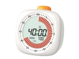 Temporizador Rotativo Inteligente, Silencioso, Visual E Analógico, Com Alerta De Horas, Para Crianças E Adultos, Ideal Para Cozinha E Salas De Le