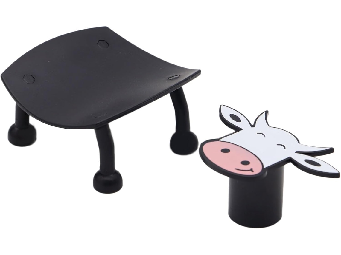 Porta Papel Higiênico Xagmodshn Em Formato De Vaca Adorável, Suporte Decorativo Para Papel Higiênico, Porta Lenços