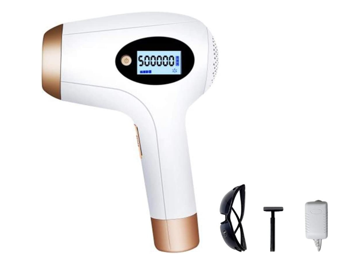 Depilador Ipl Yizhood 500.000 Flashes Indolor Branco