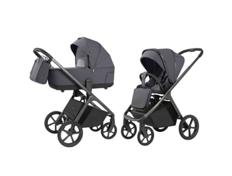 Carrinho De Bebé Carrello Vector Crl 6551 2 Em 1 (ultimate Grey)