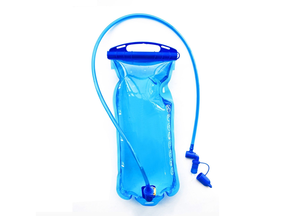 Saco De Água Transparente Azul Plegável Portátil Para Montanhismo, Ciclismo, Corrida Ao Ar Livre 3l Saco De Hidratação Para Trekking
