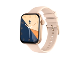 Pulseira Inteligente Com Tela Colorida De 2,01 Polegadas E Suporte Para Monitoramento De Frequência Cardíaca E Pressão Arterial (dourado Rosa).