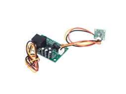 Módulo sensor de movimento PIR 12V CC saída de relé interruptor infravermelho TAD 758