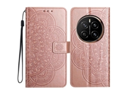 Capa De Couro Para Celular Com Estampa De Flores