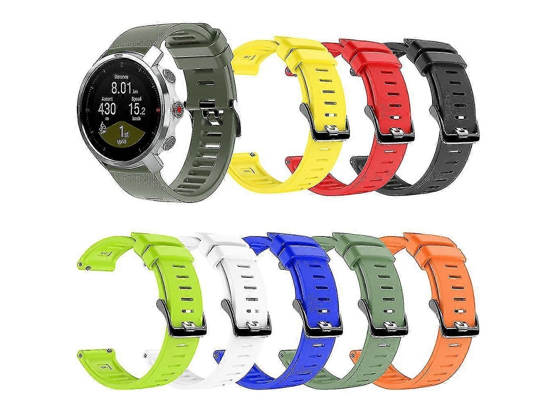 Pulseira esportiva para Polar Grit X, pulseira de silicone para relógio inteligente, Ly Ebike