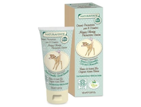 Naturaverde Fralda Creme Bambi Aveia Maçã 100 ml Eco
