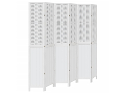 Room Divider, Room Dividers Vidaxl Branco Madeira (40 X 220 Cm)