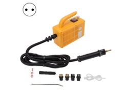 Vaporizador portátil de alta temperatura, vaporizador elétrico multifuncional para limpeza doméstica e automotiva, amarelo