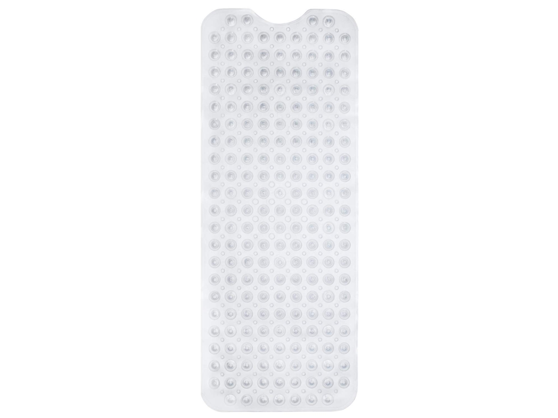 Tapete de Banho Antiderrapante Extra Grande 40 Polegadas X 16 Polegadas MDUG (branco)