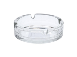 Cenicero vidrio transparente 10 cm