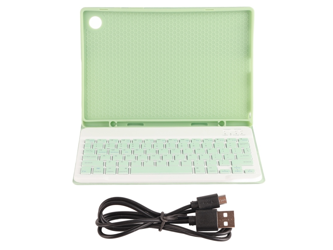 Capa De Teclado (desmontável Magnética, Conexão Sem Fio) Para Samsung Galaxy Tab A8 10.5'' Modelo 2022