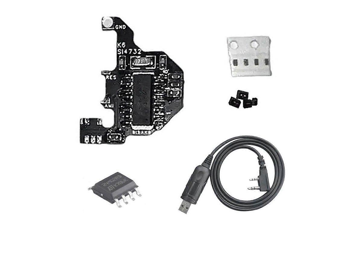 Módulo De Rádio De Ondas Curtas Chip 2m Cabo De Programação Usb Para Slowmoose