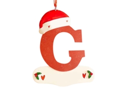 Laxiscreed Decoração De Natal Personalizada Com Letra C Para A Sua Arvore Natalícia
