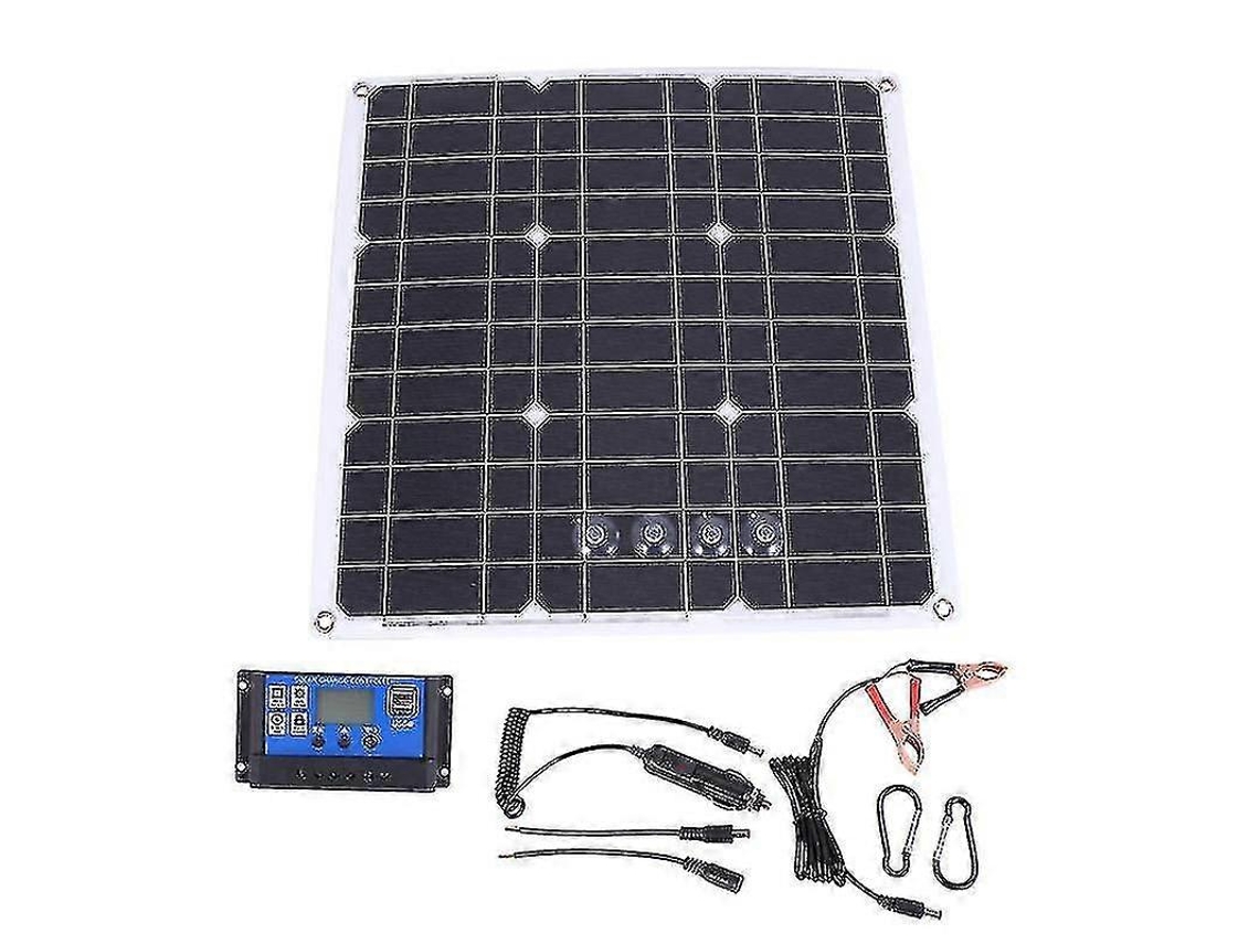 Kit De Painel Solar De 200 Watts E 200 W Com Controlador Solar Lcd 12 V Para Barco Rv Fora Da Rede Olysi Shop