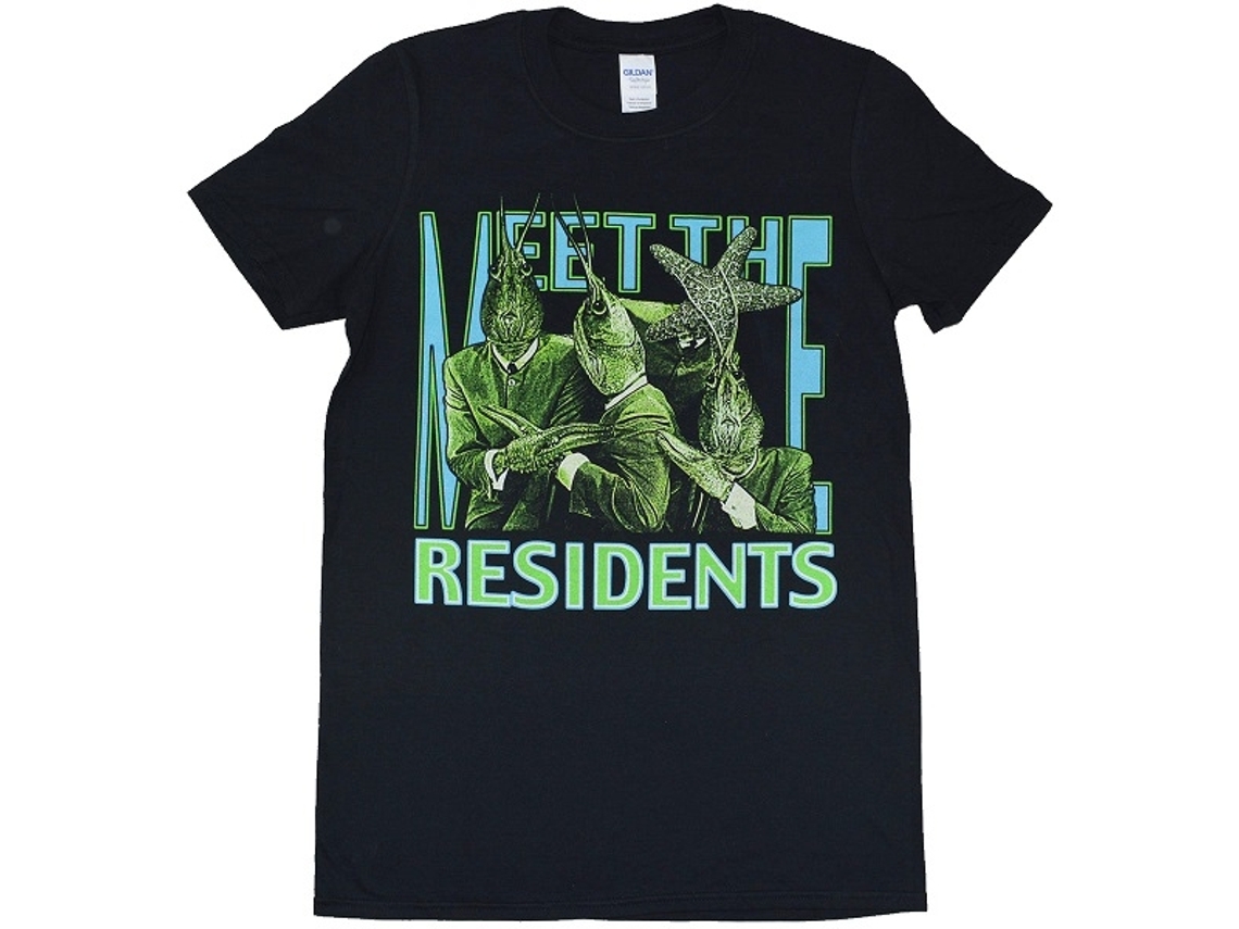 The Residents Meet The Residents T-shirt Unisex Adults Size:s
