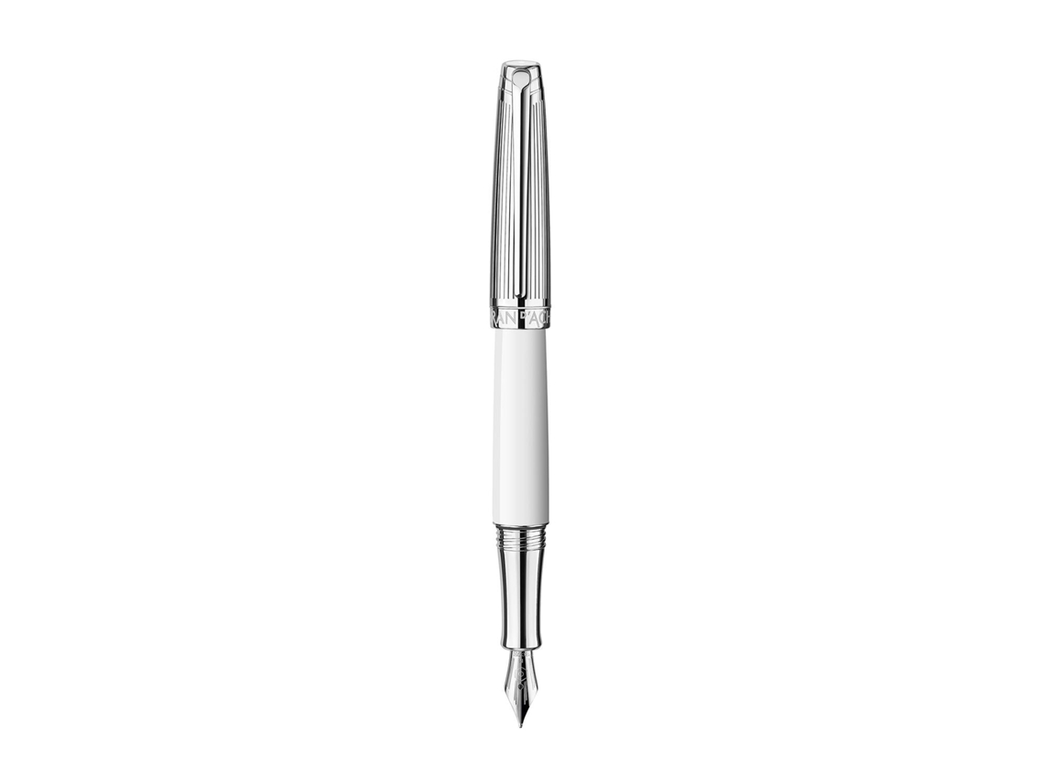 Caneta Leman Bicolor White Aparo F CARAN D'ACHE
