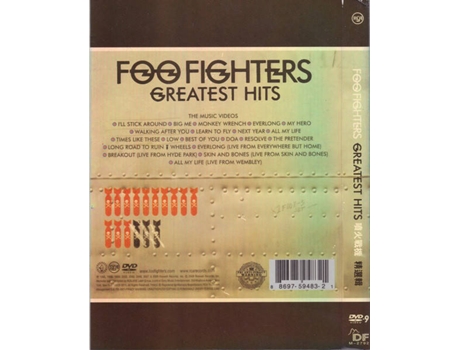 DVD Foo Fighters - Greatest Hits