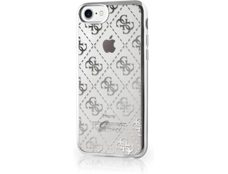 Capa iPhone 6, 6s, 7, 8  Monograma Transparente