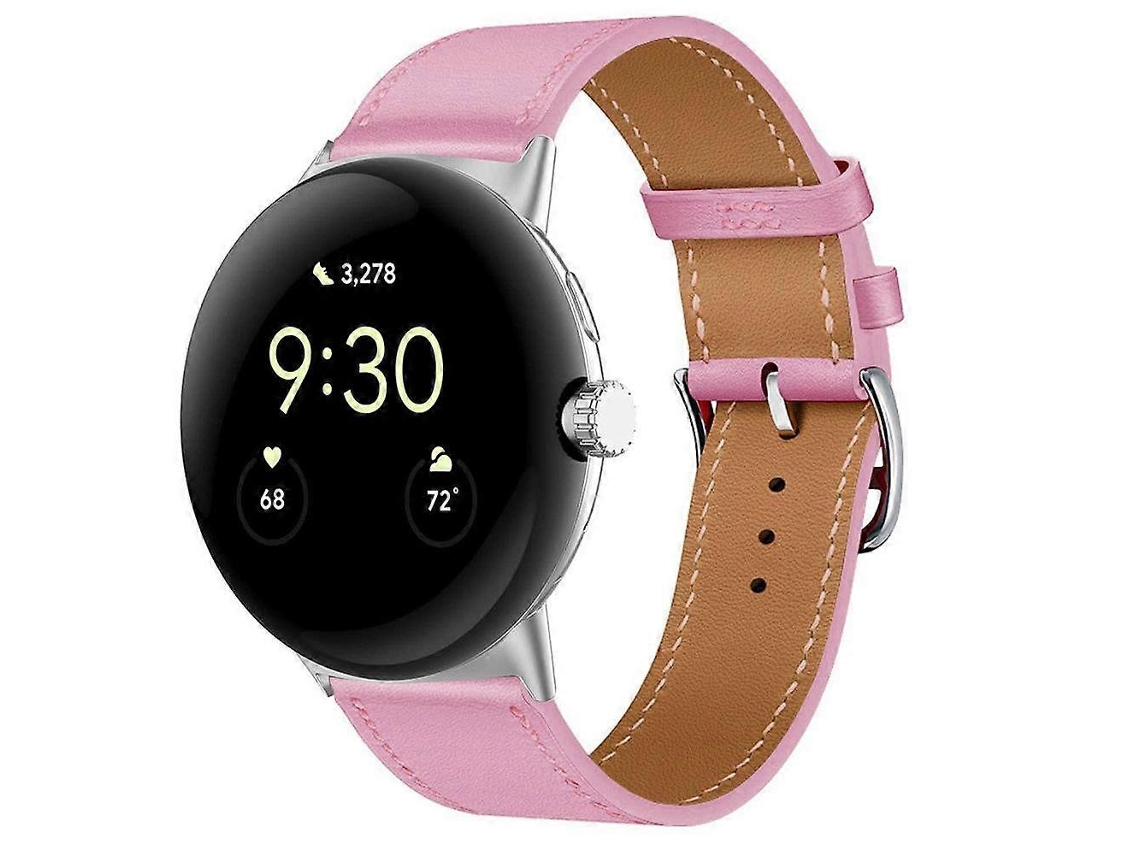 Pulseira De Couro Elegante Para Relógio