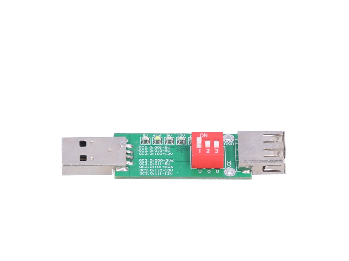 Laxiscreed Placa De Teste Para Carregamento Rápido Qc2.0/qc3.0 Com Interruptor Dip Para Laboratório