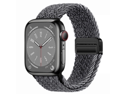 Bracelete Para Apple Watch 42/44/45/46/49mm Branco-acinzentado Cuich