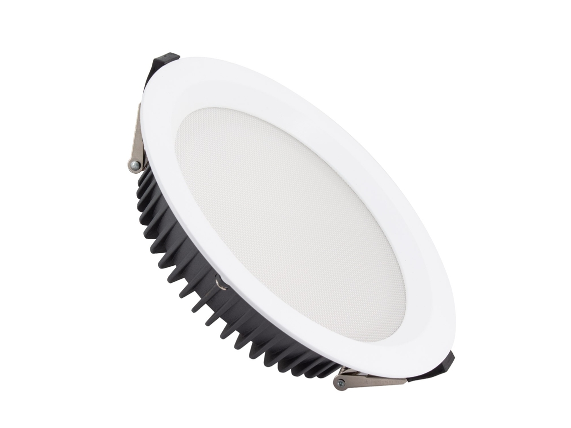 Downlight Led Samsung New Aero Slim 130lm/w (ugr17) 4000k Lifud Corte Ø 200 Mm 4000k 1-10v Branco Neutro