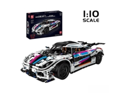 Mould King Regera Hypercar Kit De Construção De Modelo Controlado Remotamente 13120s
