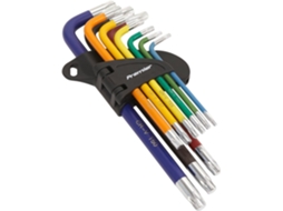 Ak7193 Trx-star Conjunto De 9 Chaves Longas Com Código De Cores