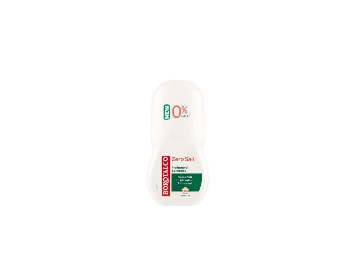Desodorante - Borotalco - Zero Sali - Roll On - 50 Ml - Sem Sais De Alumínio
