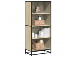 Vidaxl Estante 60x35x139 Cm Derivados De Madeira Carvalho Sonoma