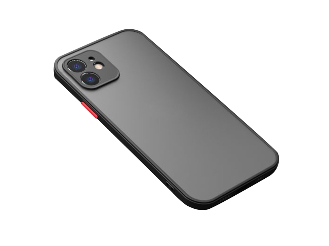 Capa Para Iphone 12 Translúcida Opaca Anti-queda Case Protetora Celular Ajuste Perfeito