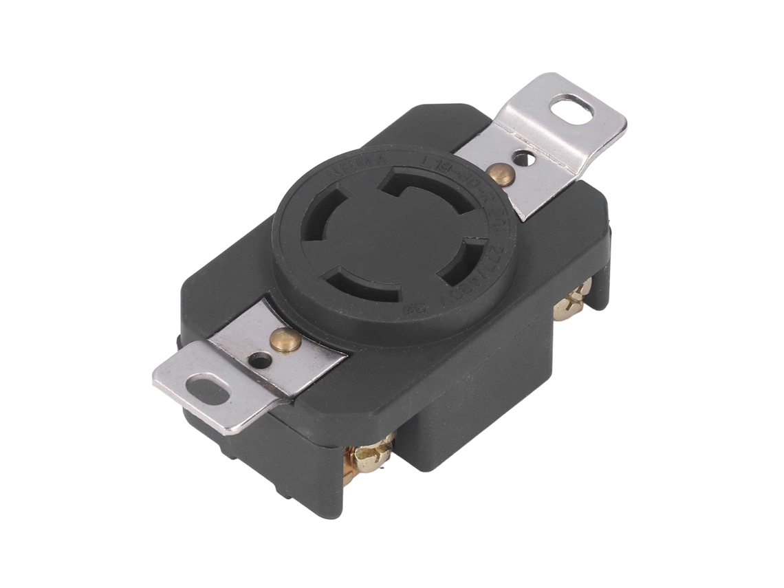 Laxiscreed Tomada Industrial 4p Com 4 Saídas, Resistente A Quedas E Compatível Com Normas Americanas