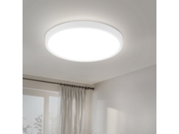 ZMH Luminária de teto LED branca moderna Ø22 cm para interiores, 15 W, iluminação econômica