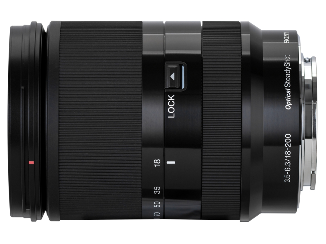 Objetiva SONY 18-200MM F3.5-6.3 OSS LE (Encaixe: Sony E - Abertura: f/3.5-6.3 - f/22-40)