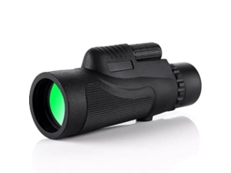 Telescópio Monocular 12x50 Hd Starscope Bak 4 Prisma Fmc 20mm Ocular Observação Pássaros Caça Concertos Viagem Preto Bestvite