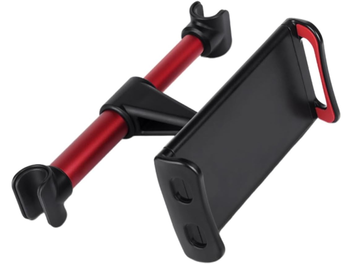 Suporte padrão para cabeçote de carro, em metal e ABS, para tablet e celular.