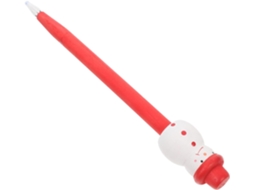Caneta Esferográfica Natalina Sewroro Com Desenho De Boneco Neve,