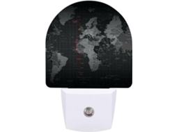 Luz Noturna Led Com Sensor, Luz Noturna Branca Quente Suave Banheiro, Quarto, Cozinha, Semicírculo