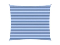 Conjunto 1 Vela De Sombra Vidaxl Azul Polietileno De Alta Densidade (6 X 8 M)