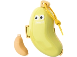 Porta-escova De Dentes De Viagem, Estojo Em Formato De Banana, Pasta De Dentes Portátil