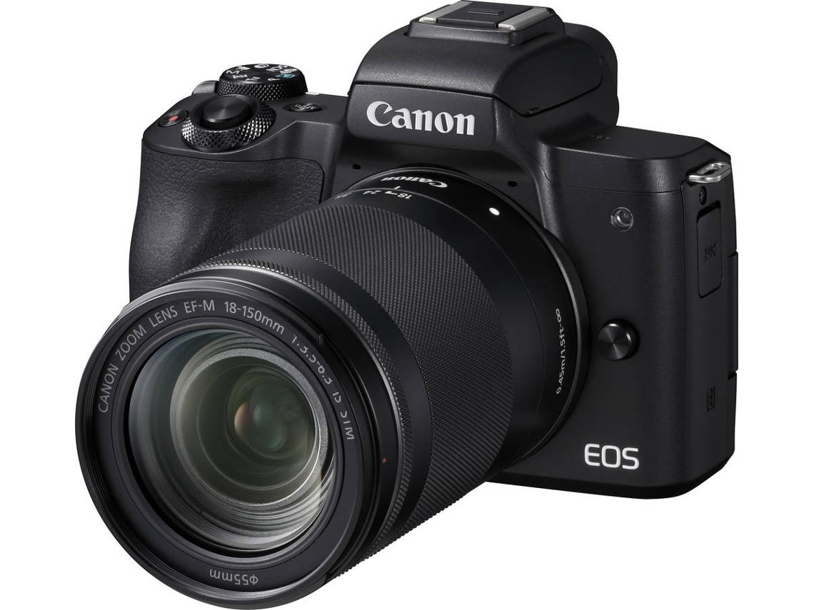 Máquina Fotográfica CANON EOS M50 + M18-150 (APS-C)